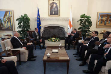 FICAC Gold Star to H.E. Nikos Anastasiades, President of the Republic of Cyprus