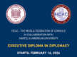 Continuing Excellence: Executive Diploma In Consular Practice and Diplomacy, beginning February 16, 2026